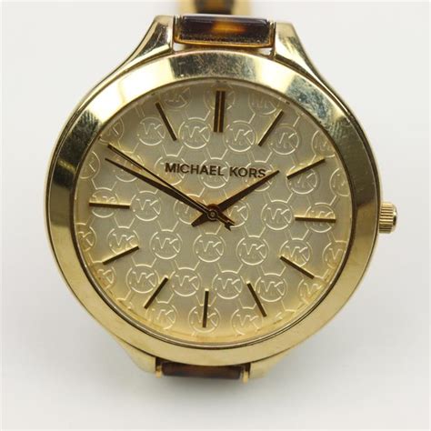 michael kors slim runway tortoise acetate double wrap watch|Michael Kors Women's Slim Runway Tortoise Acetate & Rose .